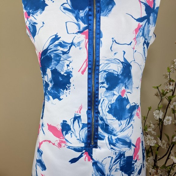 Cynthia Steffe Classic Summery Lined Dress with Zipper Size 10 - Picture 7 of 17